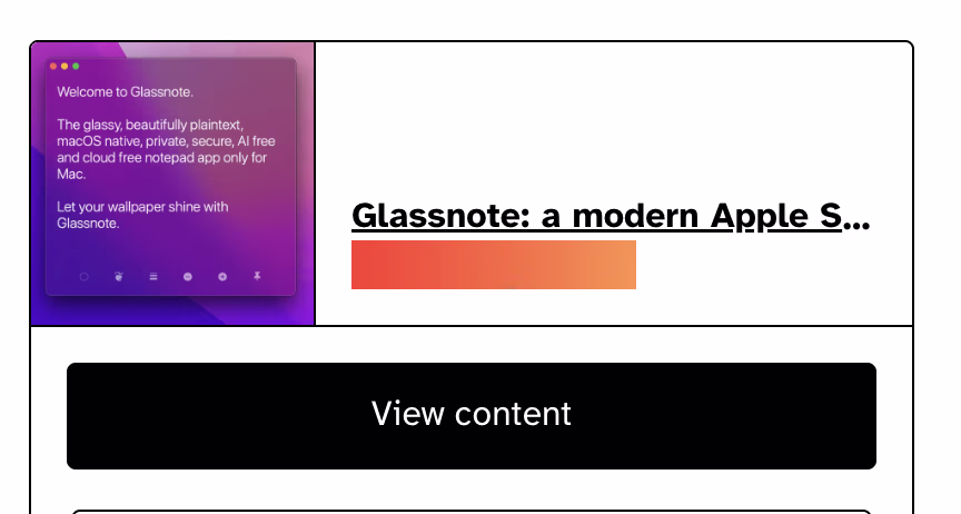 The View content button in a Gumroad purchase email